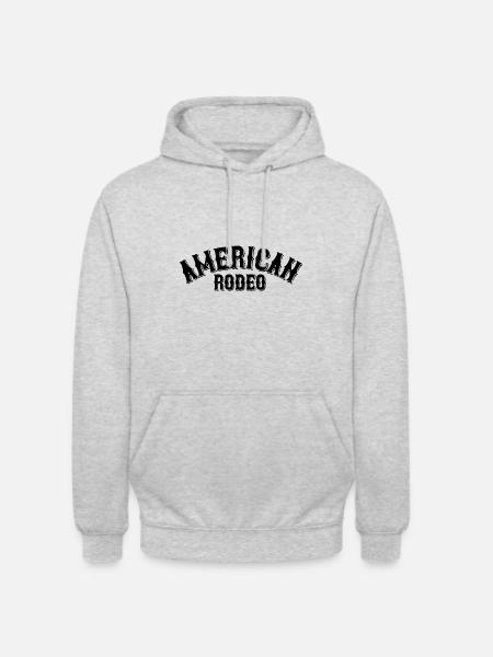 American Rodeo - Unisex Hoodie - light heather grey