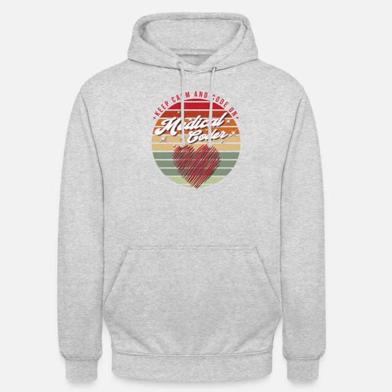 Medical Assistant - Medical Coder - Unisex Hoodie - light heather grey