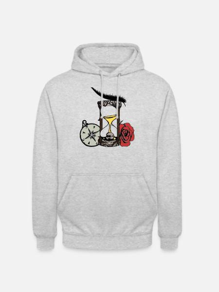 hourglass - Unisex Hoodie - light heather grey