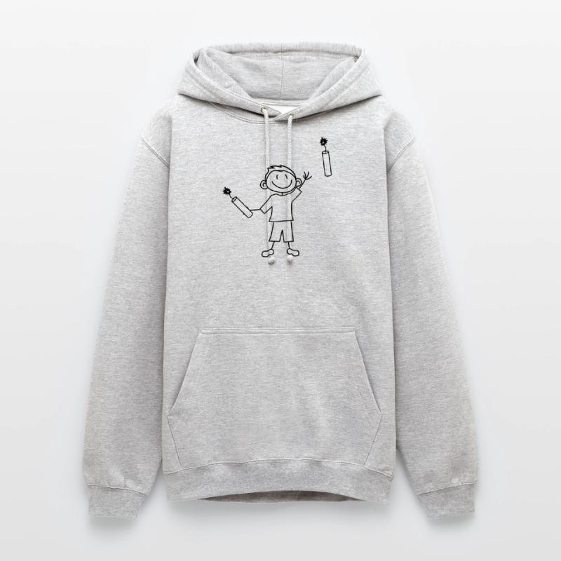 tnt dynamit nitro kuender bombe throw explosion a Unisex Hoodie