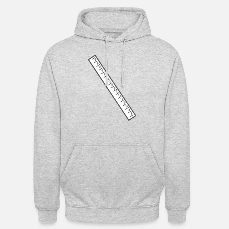 Lineal - Sweat-shirt à capuche unisexe - gris clair chiné