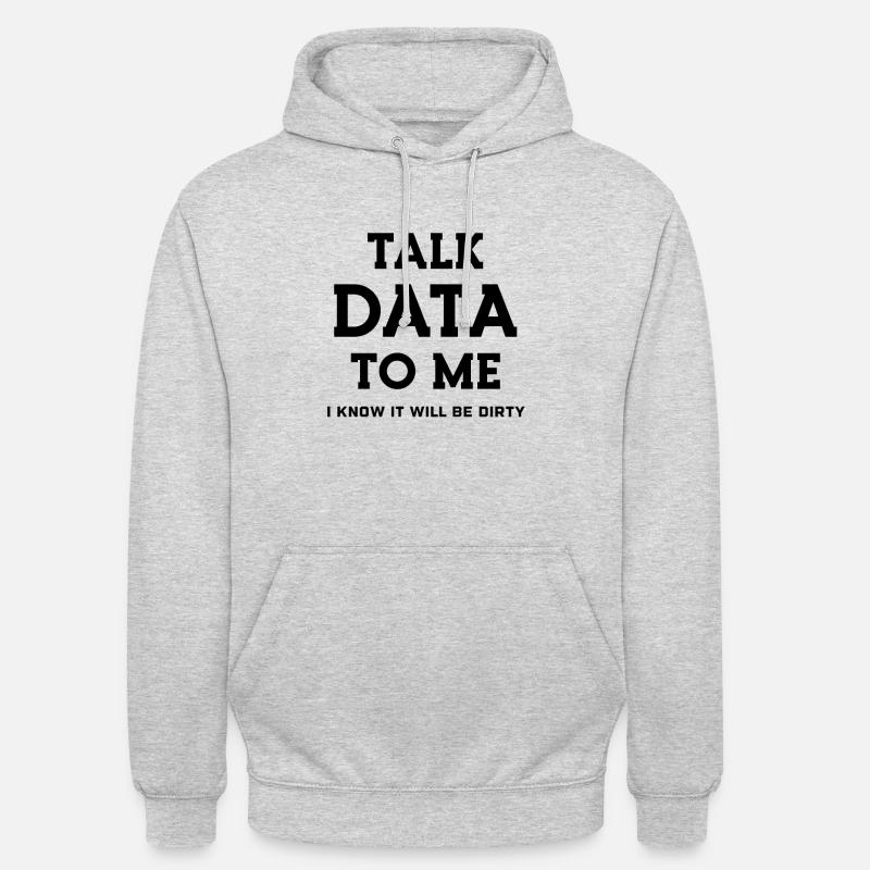 Data Science Statistics Data Scientist - Unisex Hoodie - light heather grey