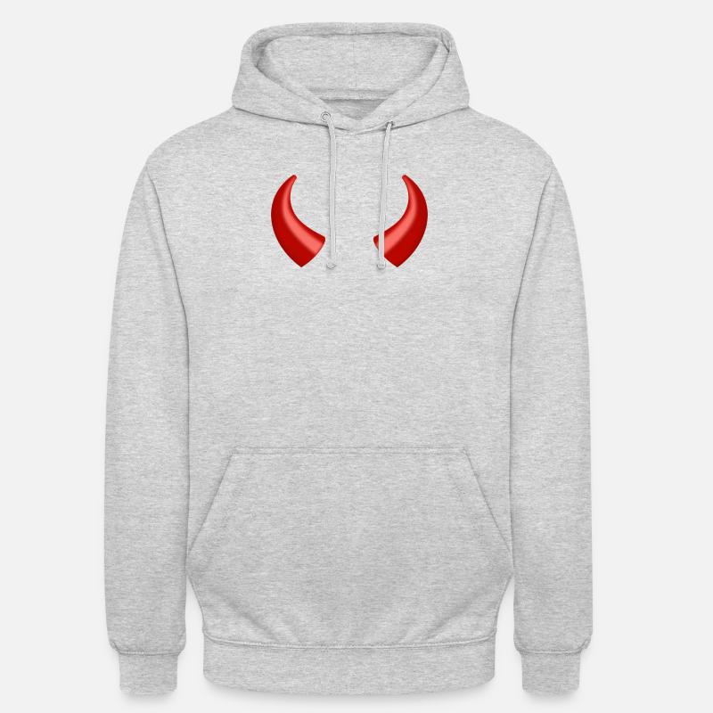 devil - Unisex Hoodie - light heather grey