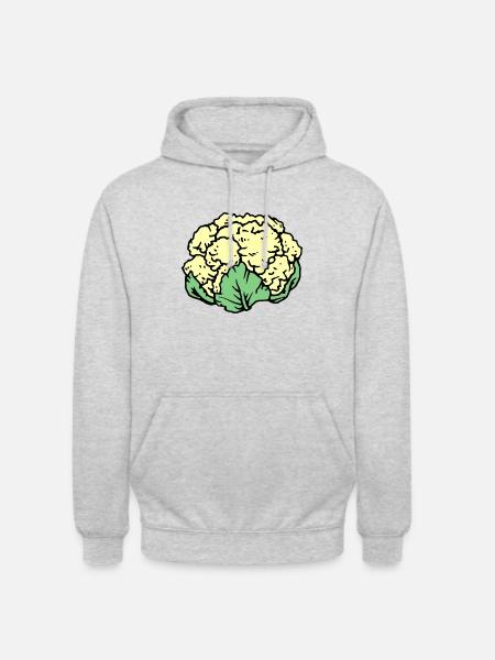 cauliflower - Unisex Hoodie - light heather grey