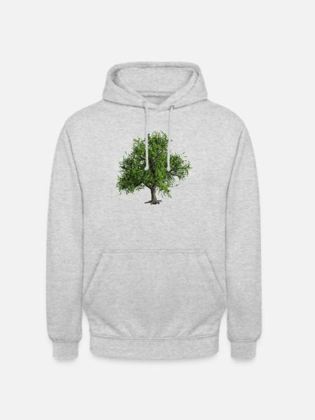 Tree - Unisex Hoodie - light heather grey