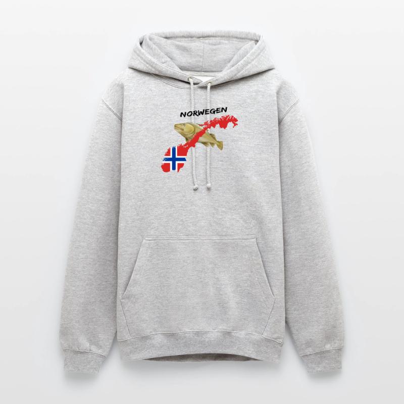 norway cod card cod hunter gift Unisex Hoodie
