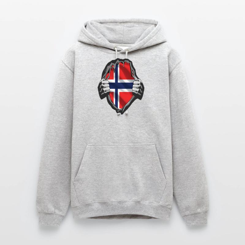 norway cod card cod hunter gift Unisex Hoodie