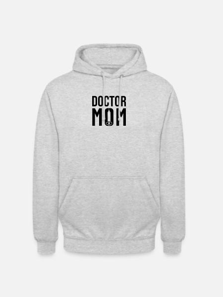 Doctor Mama - Unisex Hoodie - light heather grey