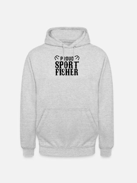 anglers - Unisex Hoodie - light heather grey