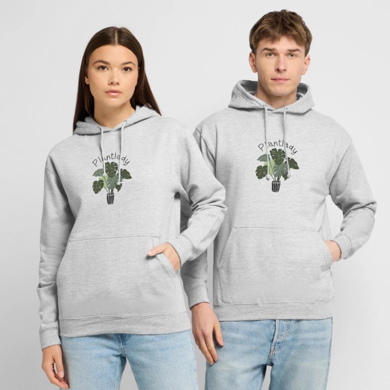 Plantuleuse plante succulente Sweat-shirt à capuche unisexe