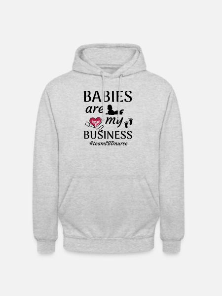 Kinderkrankenschwester | Kinderkrankenpflegerin - Unisex Hoodie - Hellgrau meliert