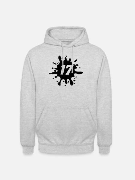 17 - Unisex Hoodie - light heather grey