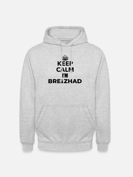 Keep calm i'm Breizhad - Unisex Hoodie - light heather grey