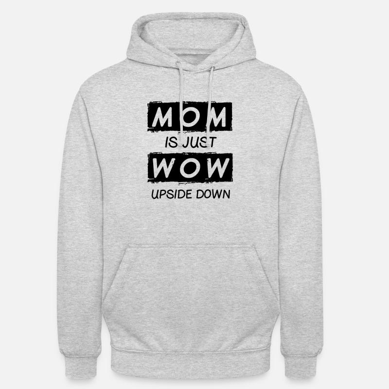 Mutter Mama Mum - Unisex Hoodie - Hellgrau meliert
