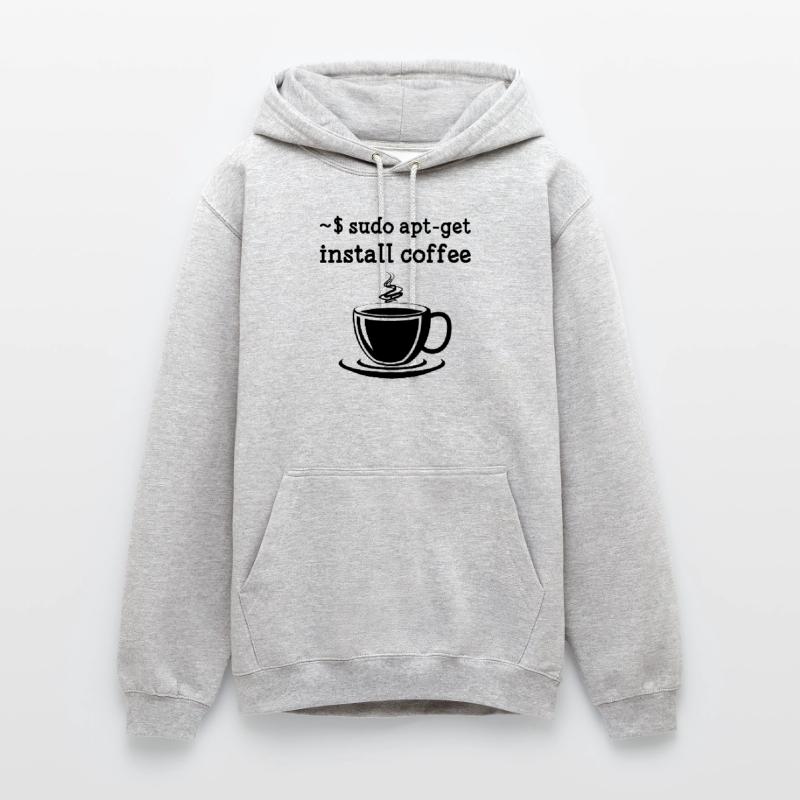 Sudo Apt-Get Install Coffee Linux Unisex Hoodie