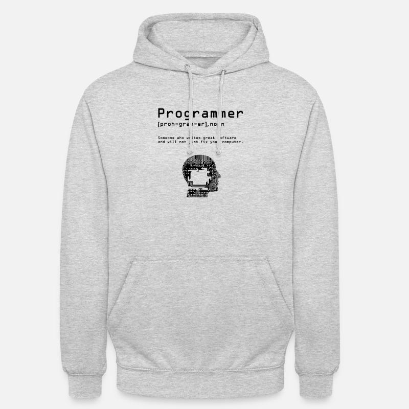 Chemise de programmeur Nerd Computer Science Computer Idea Sweat-shirt à capuche unisexe