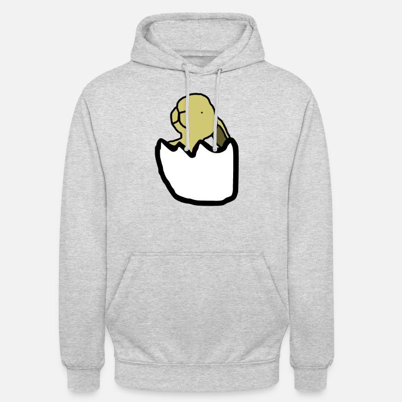 Lapin Lapin - Sweat-shirt à capuche unisexe - gris clair chiné