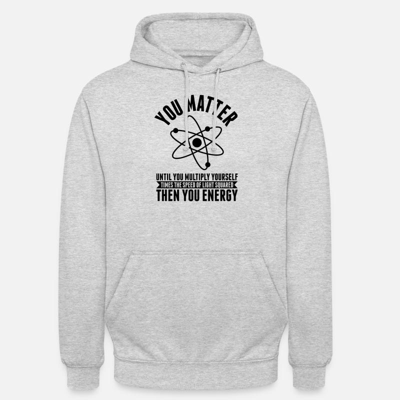 Physik Wissenschaft | Physiker Studenten Geschenke - Unisex Hoodie - Hellgrau meliert