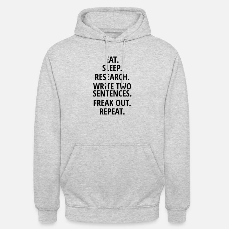 Dissertation writing PhD thesis PhD student Unisex Hoodie