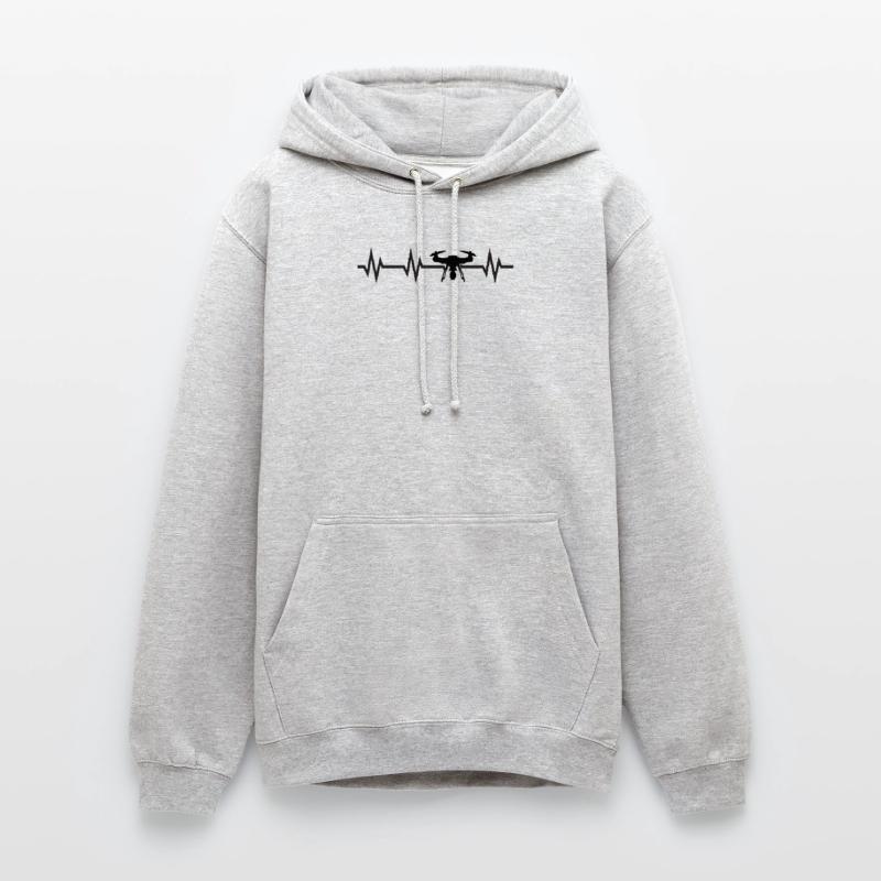 Drones pilote cadeau drones féru de drones FPV Drone Sweat-shirt à capuche unisexe