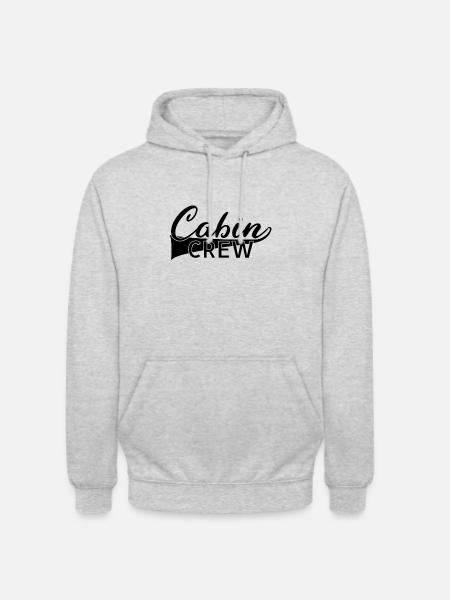 Cabin Crew - Unisex Hoodie - light heather grey