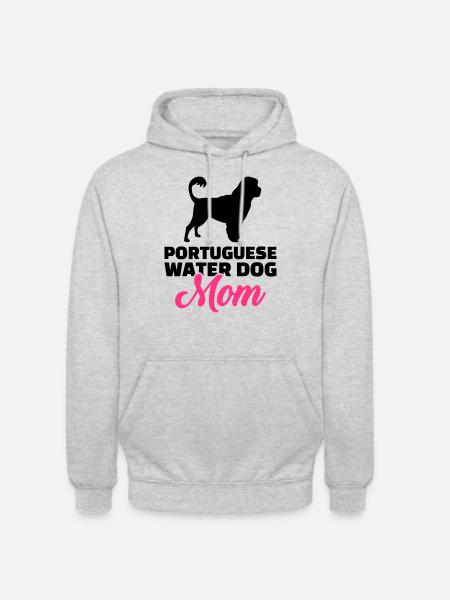 Portuguese Water Dog - Unisex Hoodie - light heather grey