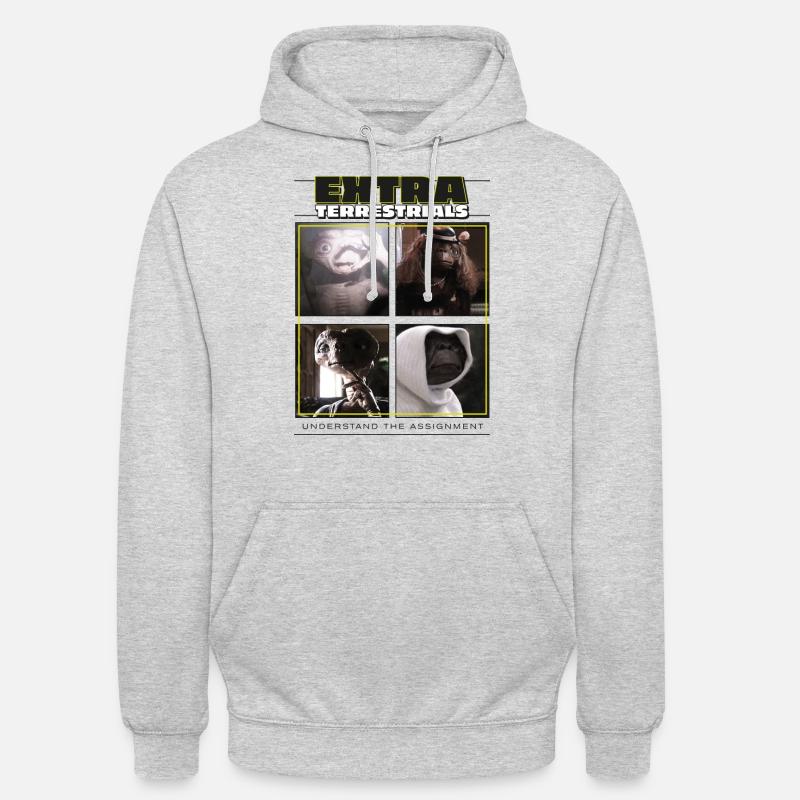 E.T. Understand The Assignment Meme - Unisex Hoodie - light heather grey