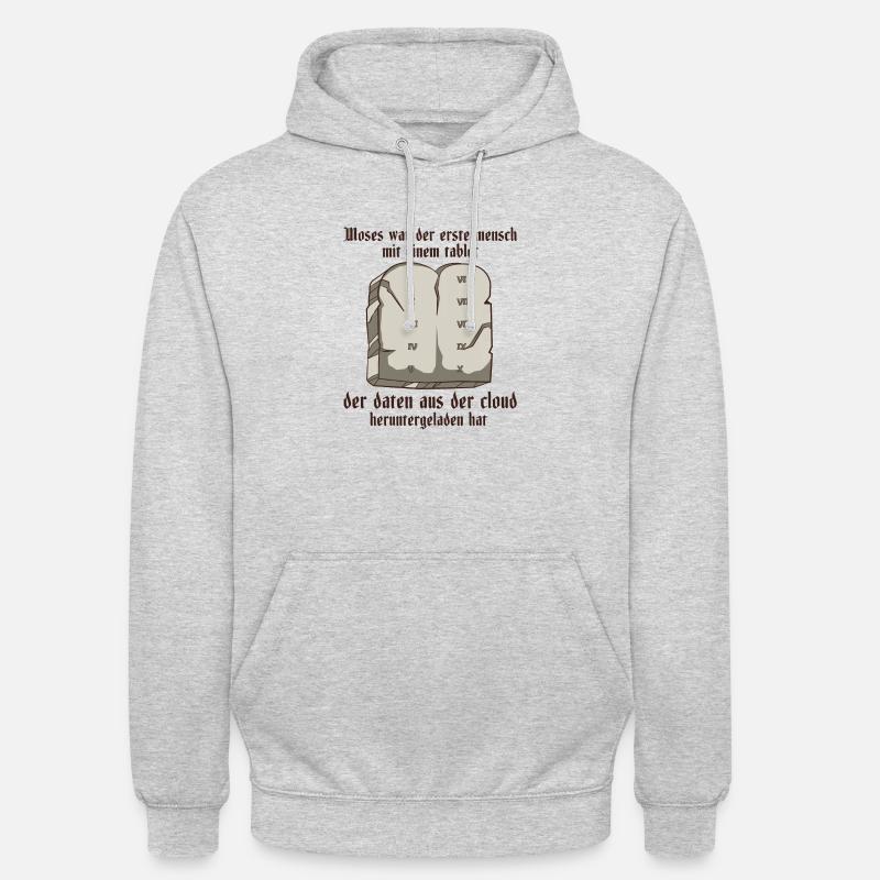Datenschutz Internet Datenschutzbeauftragter - Unisex Hoodie - Hellgrau meliert
