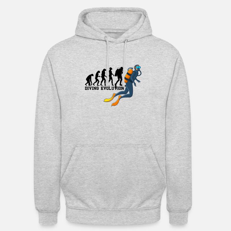 Diving Evolution Diver Diver Instructor Unisex Hoodie
