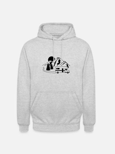 Camper - Unisex Hoodie - light heather grey