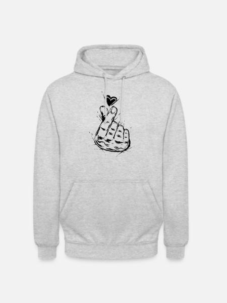 K-Pop - Unisex Hoodie - light heather grey