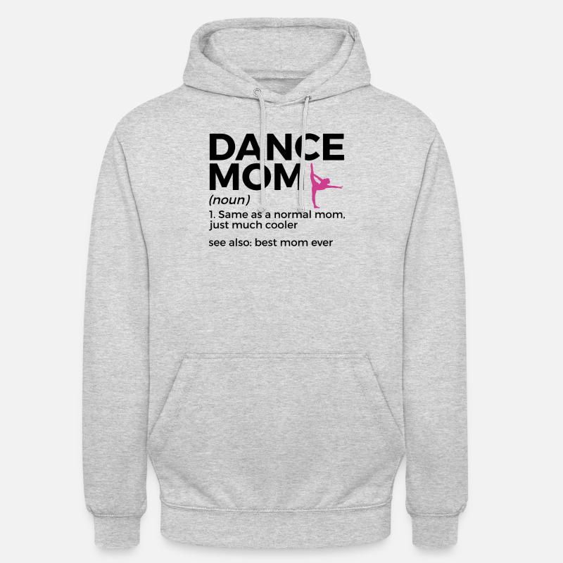 Danse pour danseurs - Sweat-shirt à capuche unisexe - gris clair chiné