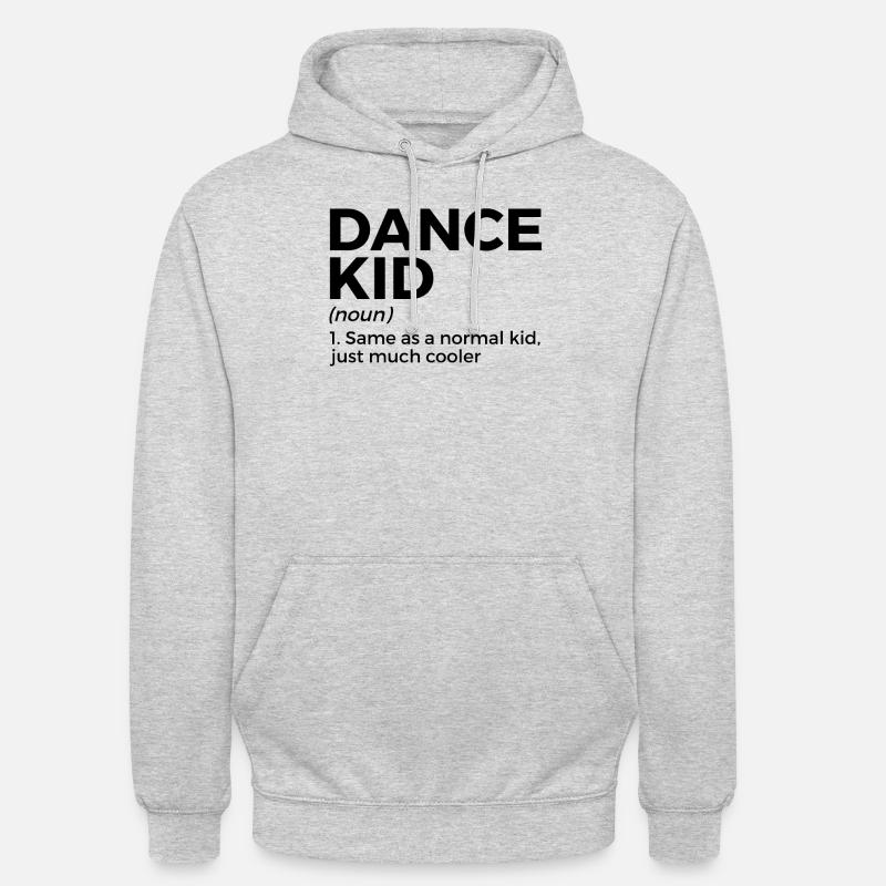 Danse pour danseurs - Sweat-shirt à capuche unisexe - gris clair chiné