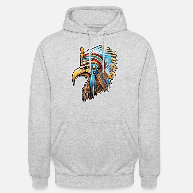 Egypt / Pharaoh / Mummies / Hieroglyphics / Sphinx - Unisex Hoodie - light heather grey