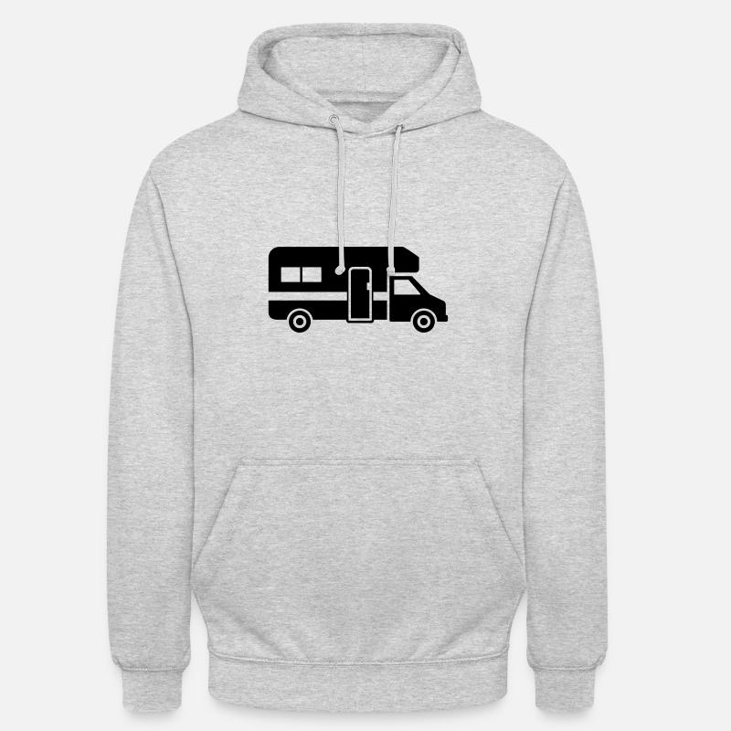 Campeur - Sweat-shirt à capuche unisexe - gris clair chiné
