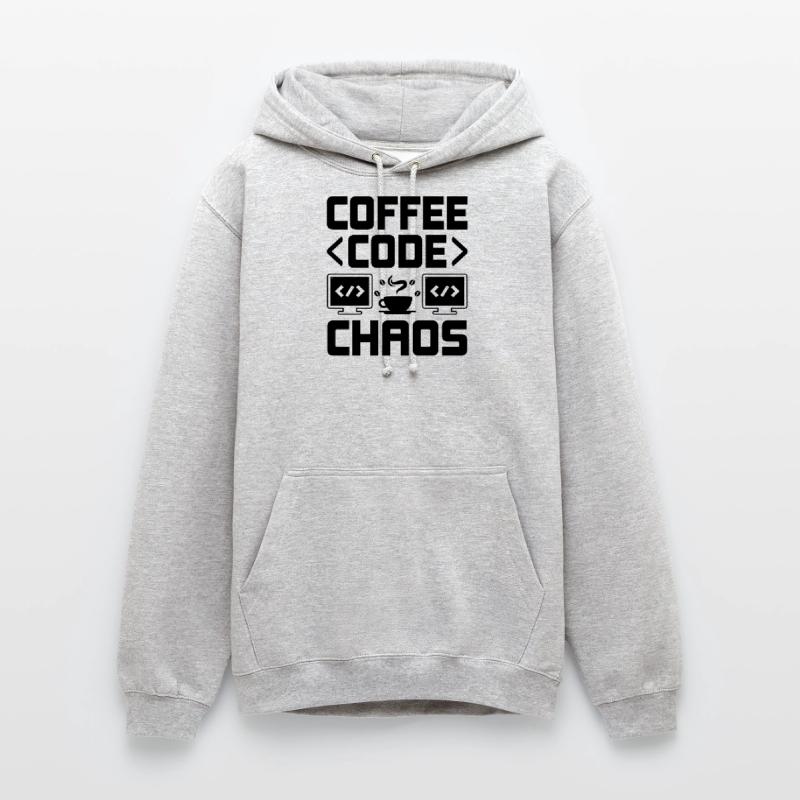Café Codage Programmeur Codeur Développeur Nerd Coff Sweat-shirt à capuche unisexe