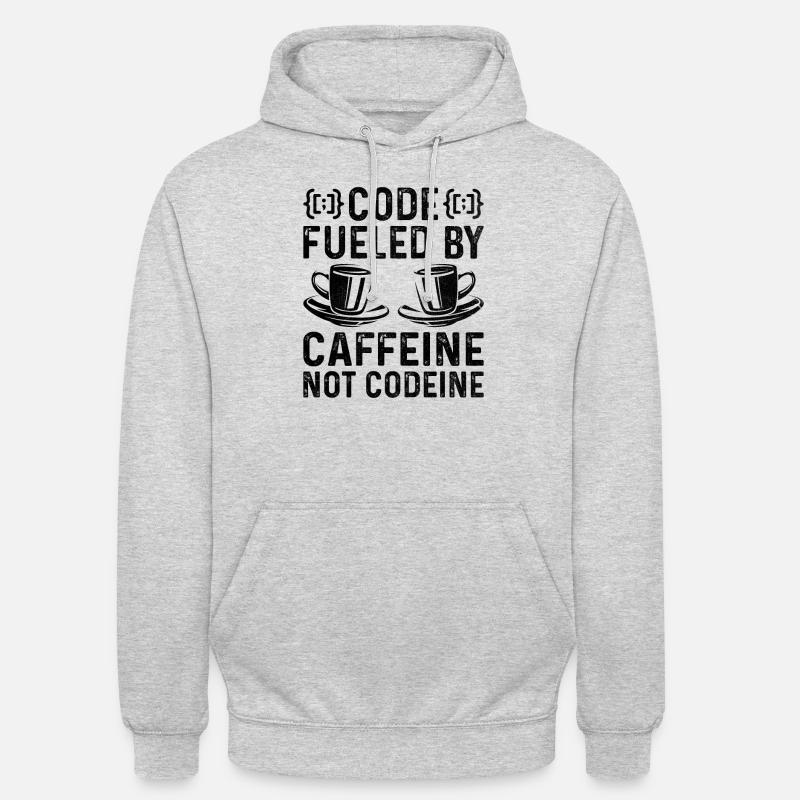 Café Codage Programmeur Codeur Développeur Nerd Coff Sweat-shirt à capuche unisexe