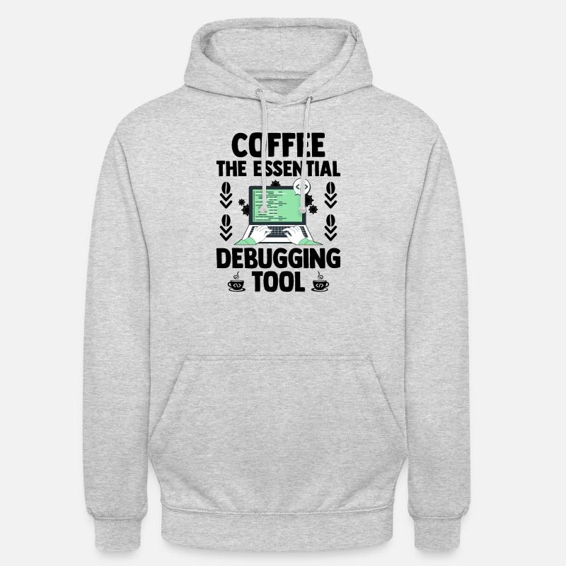 Kaffee Programmierer Programmierer Programmierer Entwickler Nerd Coff Unisex Hoodie