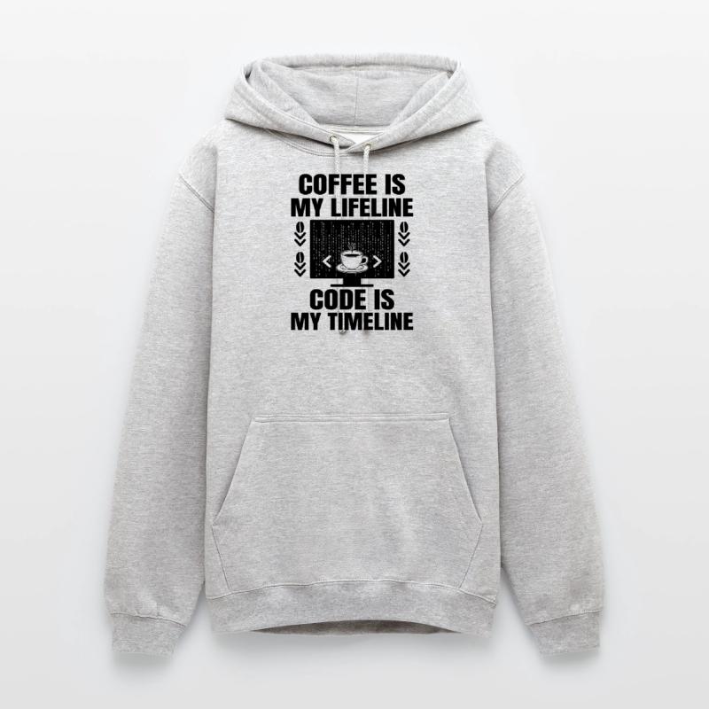Kaffee-Codierung Programmierer Programmierer Entwickler Nerd Coff Unisex Hoodie