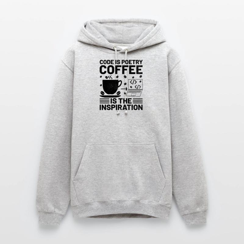 Kaffee-Codierung Programmierer Programmierer Entwickler Nerd Coff Unisex Hoodie
