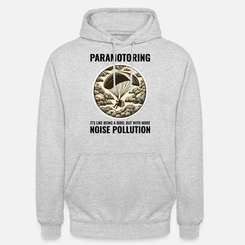 Paramotor Pilot Paramotoring Powered Paraglider Unisex Hoodie