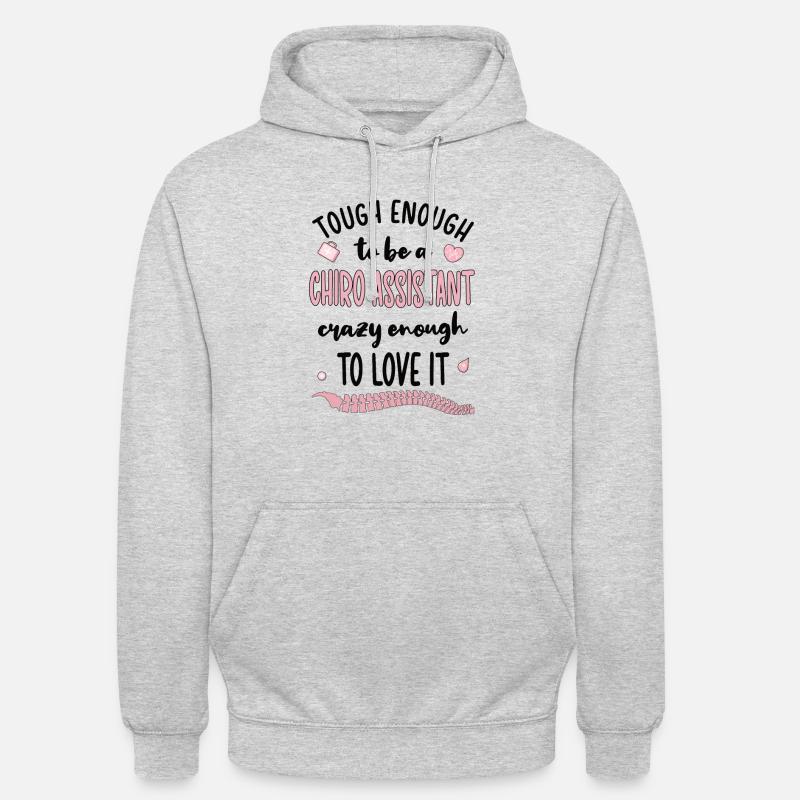 Chiropractic Assistant Chiropractic Assistant - Unisex Hoodie - light heather grey