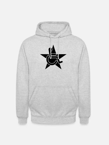 Rolli - Unisex Hoodie - Hellgrau meliert