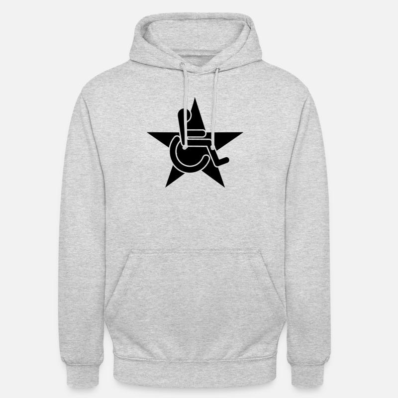 Rolli - Unisex Hoodie - Hellgrau meliert