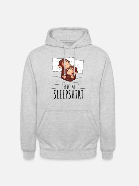Monkey - Unisex Hoodie - light heather grey