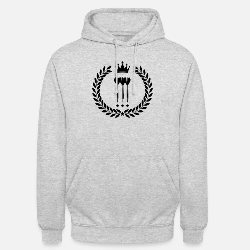dard - Sweat-shirt à capuche unisexe - gris clair chiné