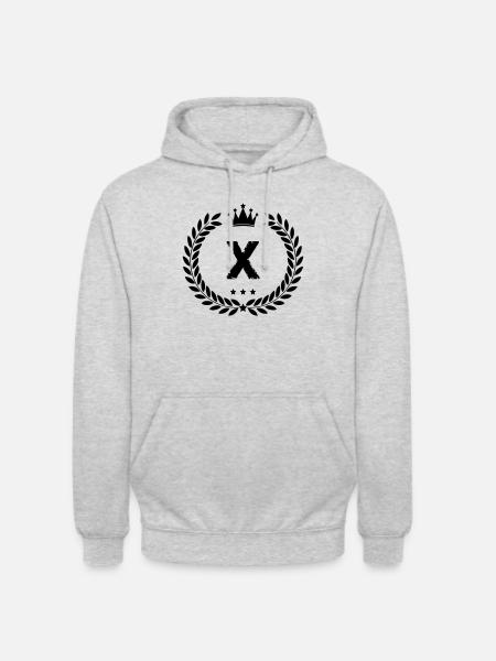 Coat of arms X - Unisex Hoodie - light heather grey