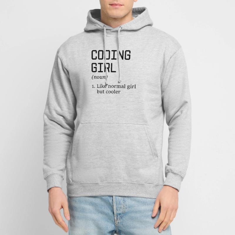 Coding Girl Definition Noun Software Developer Pro Unisex Hoodie