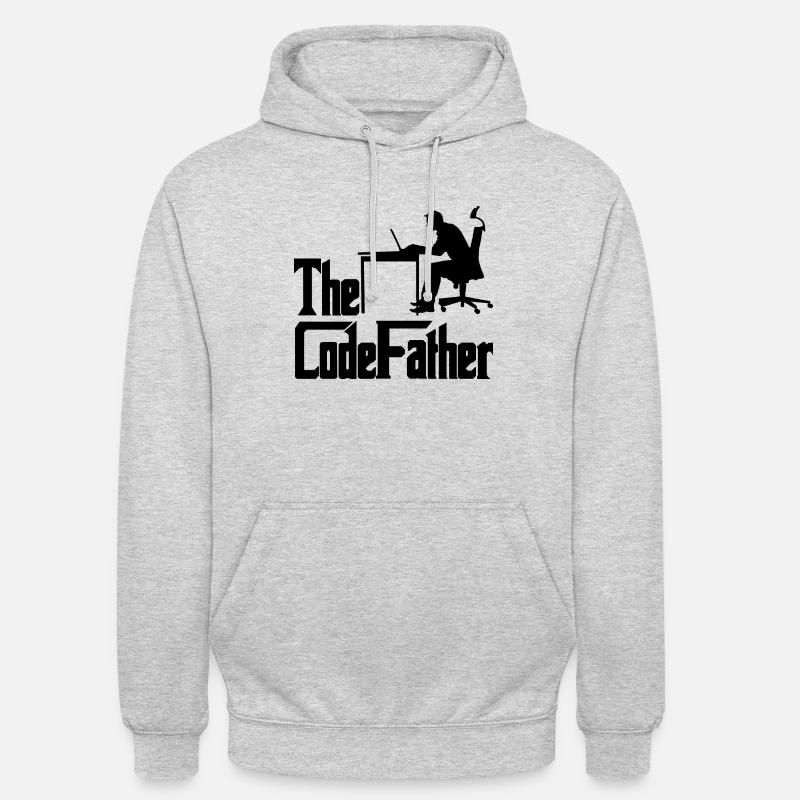 The Codefather Programmer Coder Developer Software Unisex Hoodie