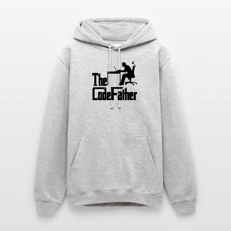 The Codefather Programmer Coder Developer Software Unisex Hoodie